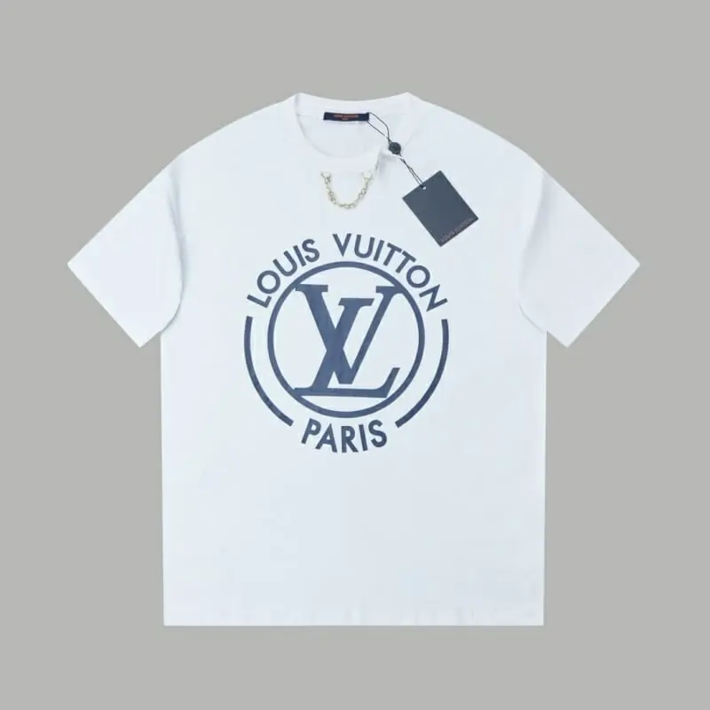 louis vuitton lv t-shirt manches courtes pour unisexe s_1241a07